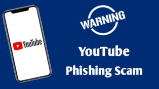 YouTube phishing scam