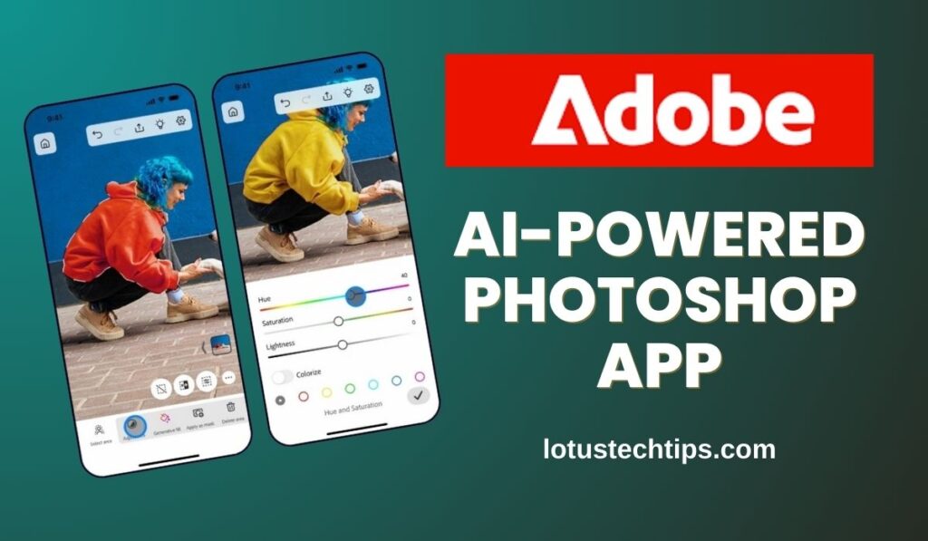 Adobe ai powered photoshop app